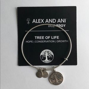Alex and Ani- Tree of Life Silver Bracelet